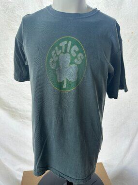Boston Celtics Hardwood Classics Men's Green T Shirt Medium Larry Bird Kevin